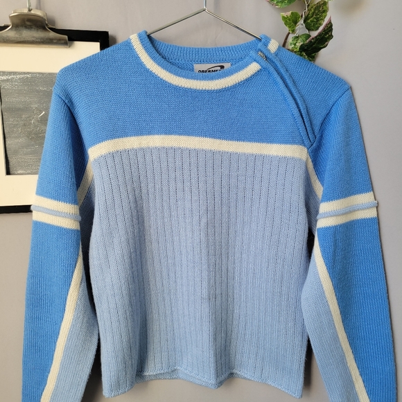 Obermeyer Jennifer Wool Blend Pullover Crew Neck Sweater M - Picture 6 of 12